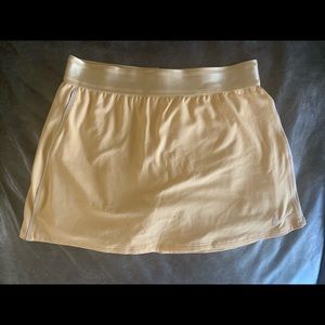 Nike Gold Tennis Skirt